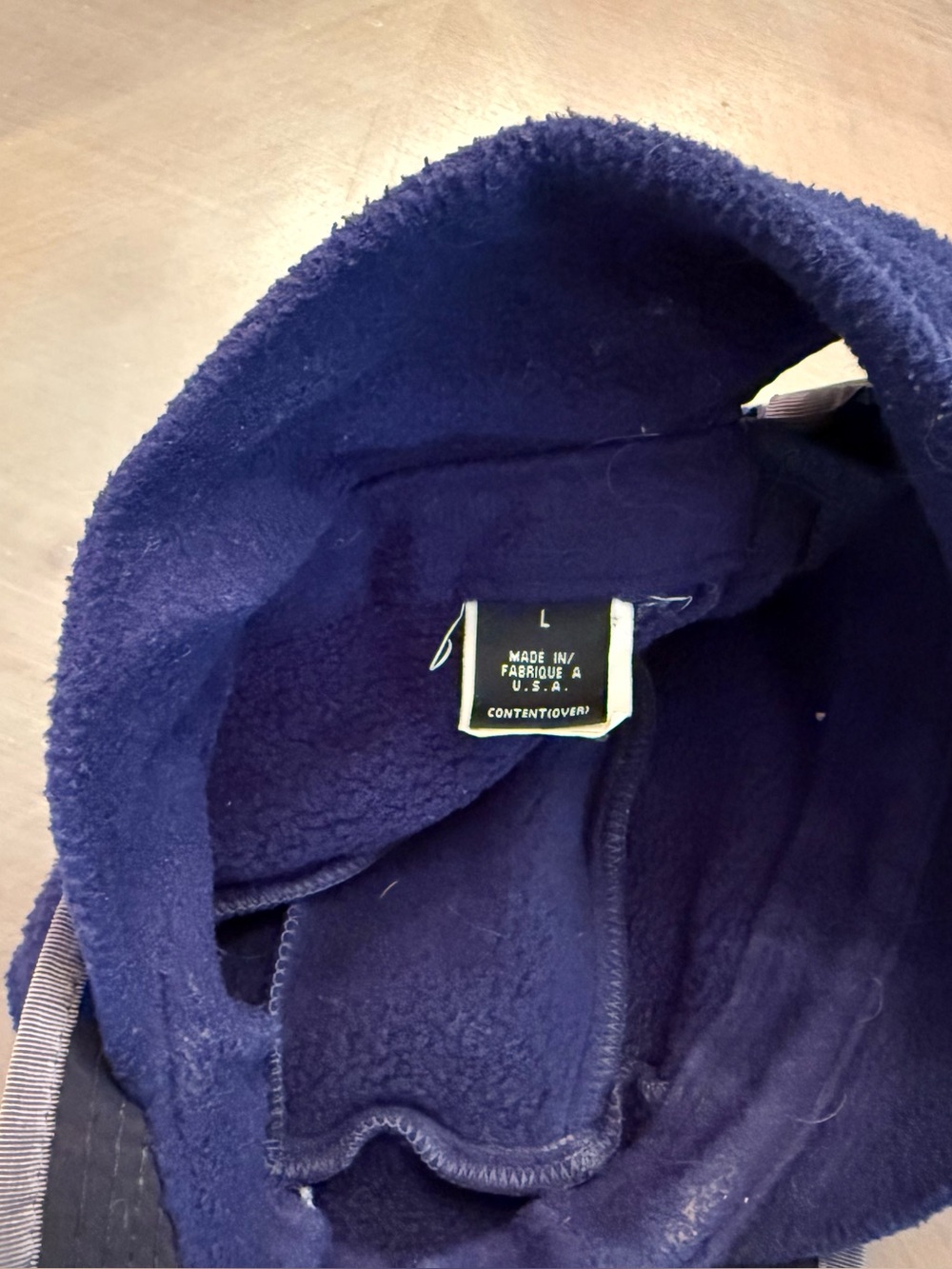 Vintage Patagonia Duckbill Synchilla Fleece Cap Hat - Picture 6 of 6